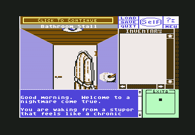 Deja Vu screenshot 3 for Commodore 64